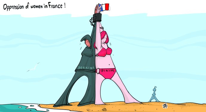 Útlak žien vo Francúzsku! Emad Hajjaj, Jordánsko