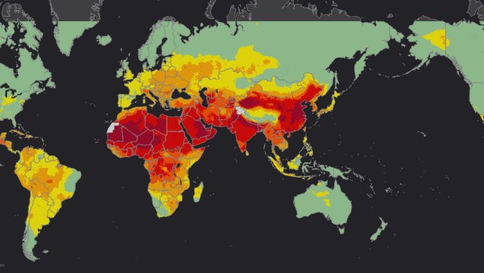 Mieru znečistenia pomáha sledovať nový interaktívny model sveta. FOTO - OSN