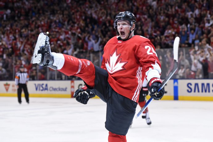 Corey Perry – jeden z mnohých skvelých strelcov Kanady. Foto – TASR/AP