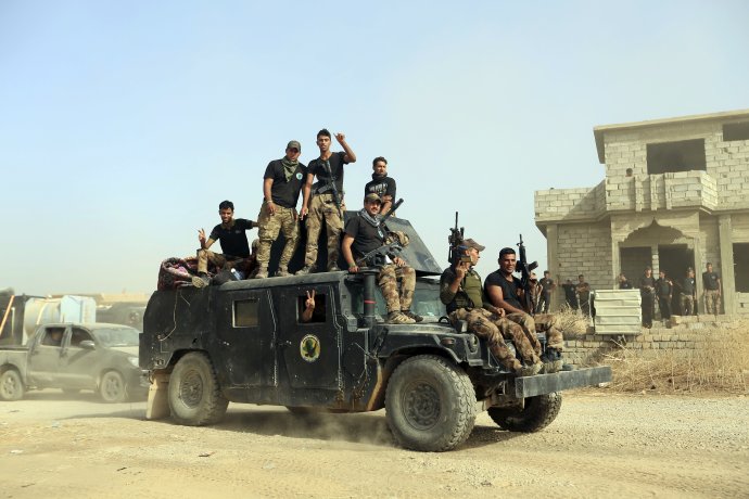 Do bojov sa zapojí aj iracká protiteroristická jednotka. Foto -tasr/ap