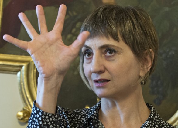 Miroslava Kovářová je riaditeľkou festivalu súčasného tanca Bratislava v pohybe, vedúcou Katedry tanečnej tvorby na VŠMU, členkou medzinárodnej tanečnej siete Aerowaves a jednou z našich najvplyvnejších tanečných osobností. Foto – Tasr