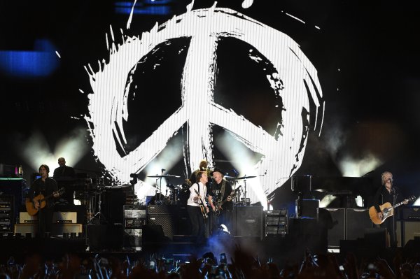 Rolling Stones, McCartney a&nbsp;Dylan hrali na jednom pódiu (foto)