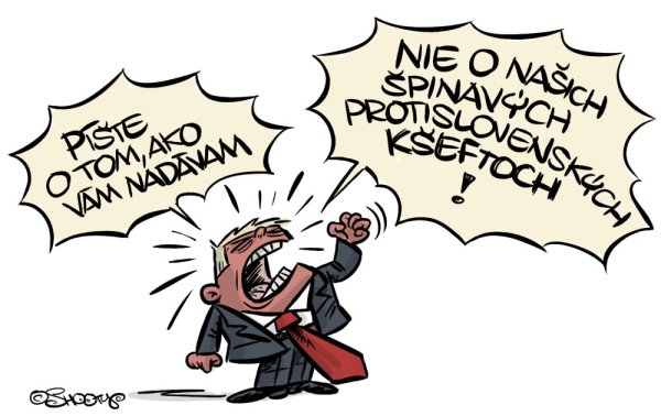 Troll v&nbsp;kresle predsedu vlády