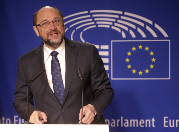 Martin Schulz oznamuje, že sa vráti do Nemecka. Foto – TASR/AP