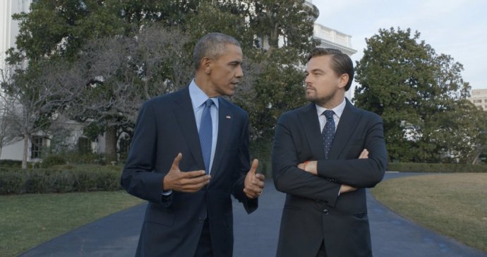 Leonardo DiCaprio diskutoval vo filme o klimatickej zmene aj s americkým prezidentom Barackom Obamom. Foto – Je s nami koniec?/IMDb