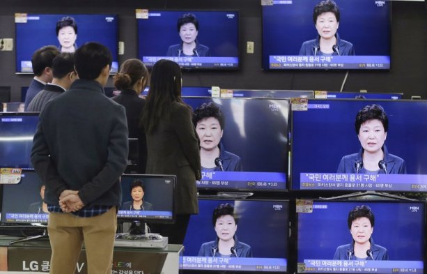 Prezidentka Park Geun-hye. Zdroj: AP News