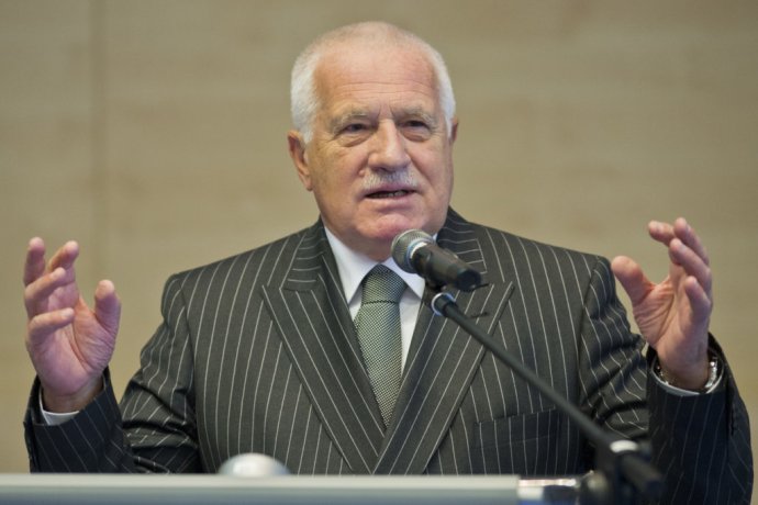 Klimaskeptik Václav Klaus. Foto – TASR