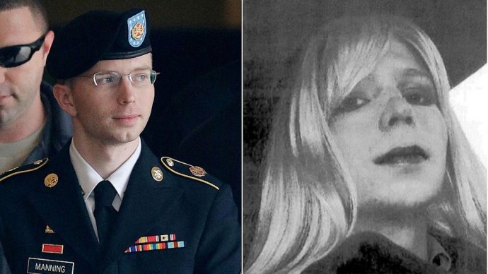 Do armády nastúpila ešte ako Bradley Manning, potom si zmenila meno na Chelsea. Foto – TASR/AP