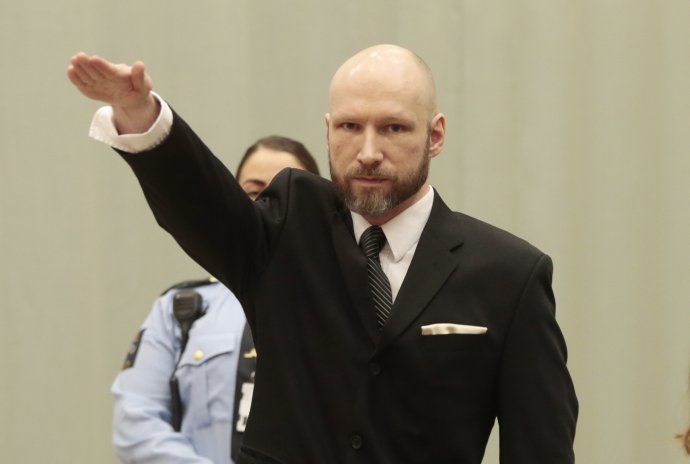 Anders Breivik. Foto – TASR /AP