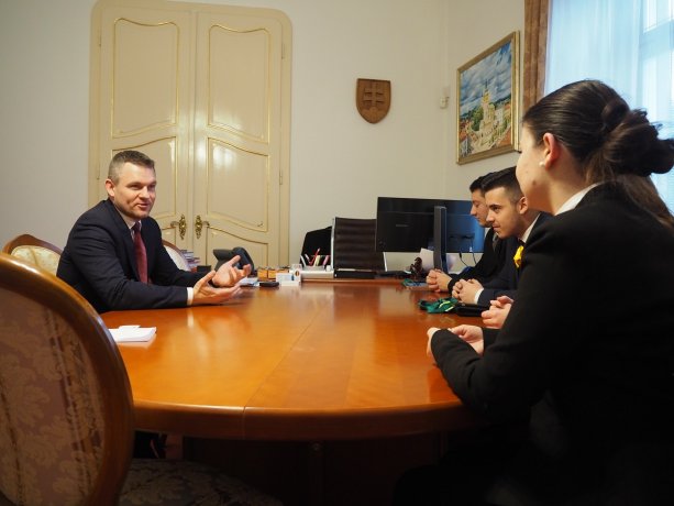 Rokovanie s vicepremiérom Pellegrinim . 25. január 2017, Bratislava