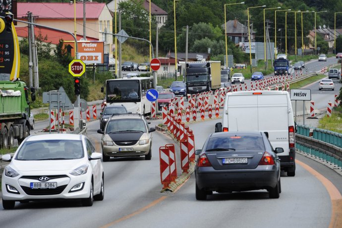 Doprava v Prešove. Foto – TASR