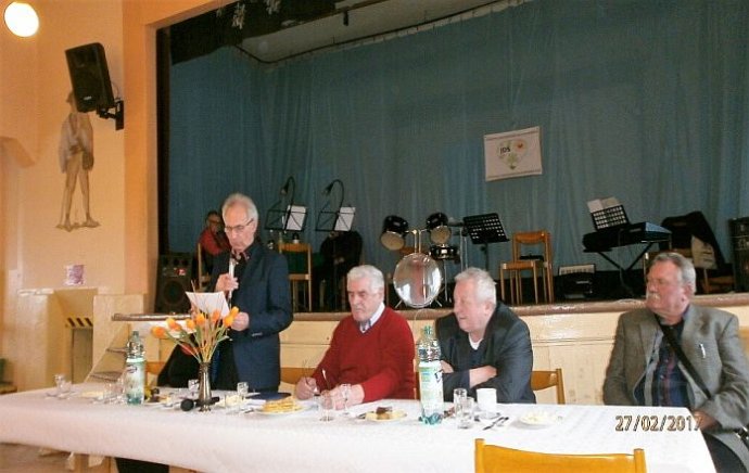 Predseda Jednoty dôchodcov na Slovensku v Liptovskej Teplej Stanislav Ižo. Foto - archív S. I.