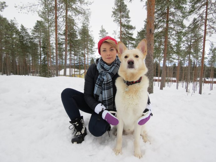 Mari Saarenpää (30) žije s partnerom a 10-ročným synom v meste Paltamona v strednom Fínsku. Foto – archív M. S.