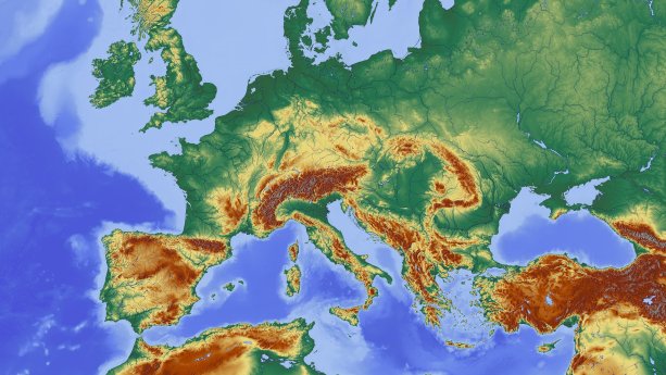 Mapa Európy