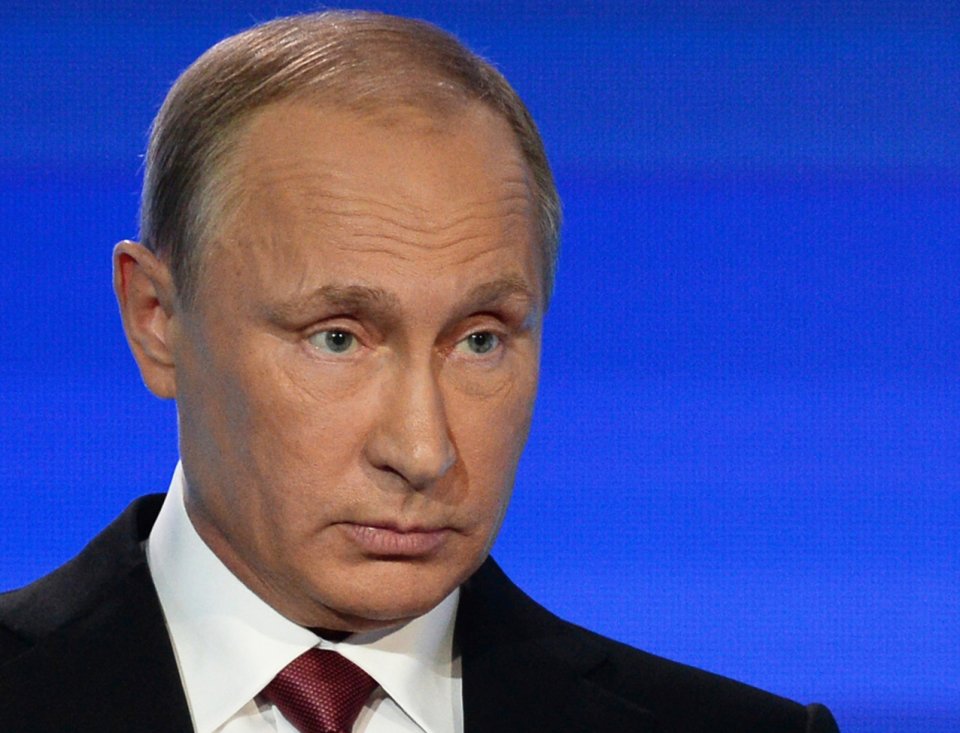 Vladimir Putin počas prejavu na Valdajskom klube. foto - tasr/ap
