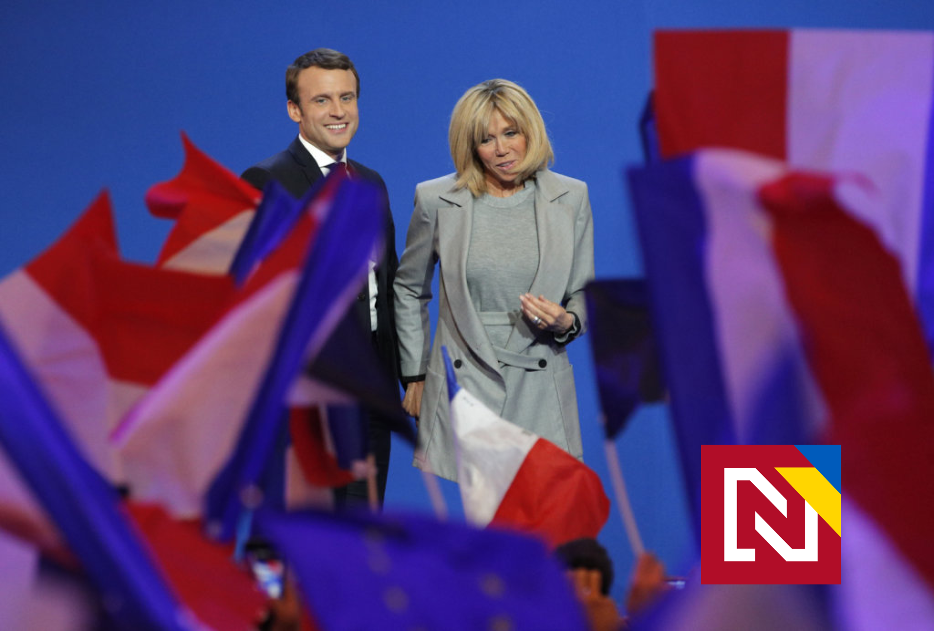 Brigitte Macron a 24 ans de plus que son mari, elle peut désormais être la première dame de France