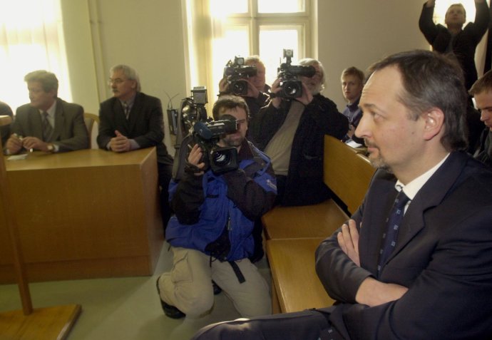 Ivan Lexa pred súdom v roku 2005. Foto – TASR