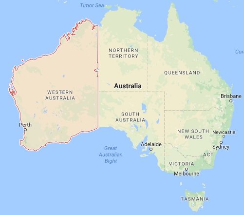 Austrália, ktorá vraj ani neexistuje.