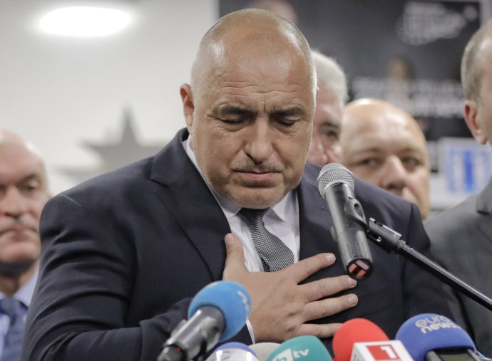 Bojko Borisov sa tretíkrát stane bulharským premiérom, tentokrát bude prvýkrát v histórii vládnuť s nacionalistami. Foto – TASR/AP