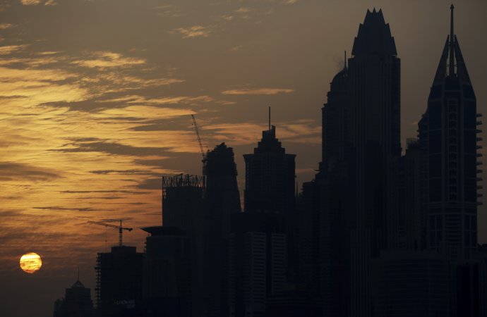 Dubaji naplemete. Fotó - TASR