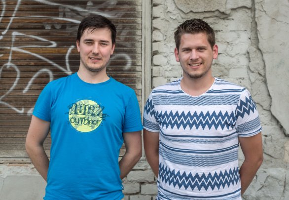 Lukáš Poctavek a Rastislav Kvasnica. Foto N – Tomáš Benedikovič