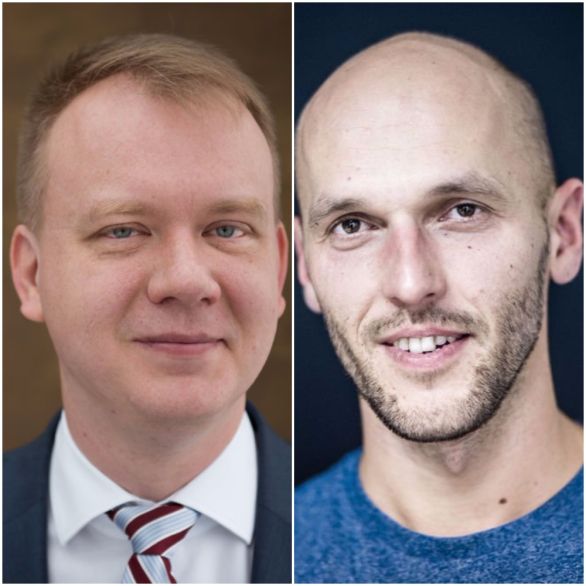 Miroslav Beblavý a Michal Truban. Foto – N