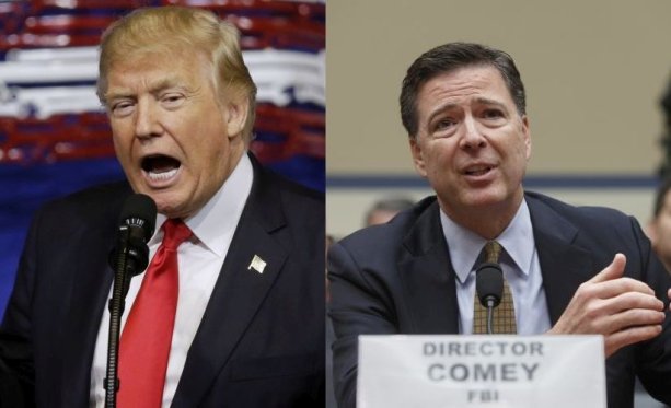 Prezident a jeho bývalý riaditeľ FBI. Foto – AP