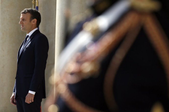 Francúzsky prezident Emmanuel Macron. Foto – TASR/AP