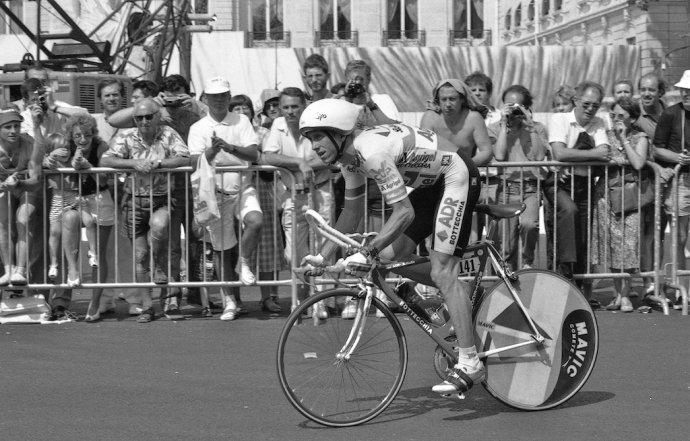 Greg LeMond na Tour de France 1989. Foto – Benjamin Werner