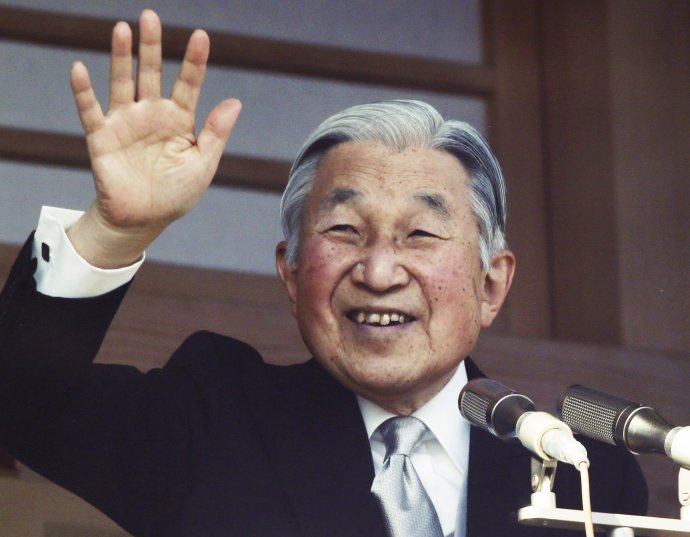 Japonský cisár Akihito. Foto – TASR/AP