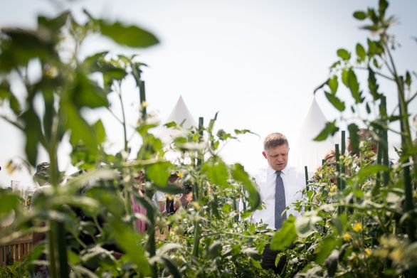 Fico na Dňoch poľa. foto N - Vladimír Šimíček