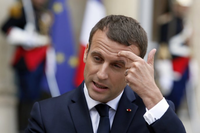 Francúzsky prezident Emmanuel Macron. Foto – AP