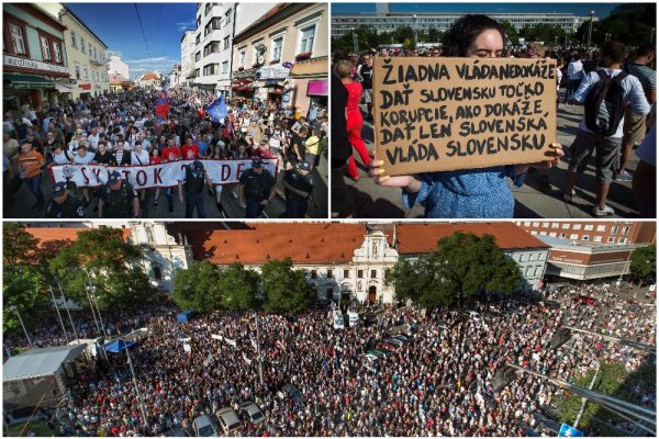 Skutok sa deje, odkázali Ficovi a&nbsp;Kaliňákovi študenti a&nbsp;s&nbsp;nimi tisíce ľudí v&nbsp;Bratislave a&nbsp;Košiciach