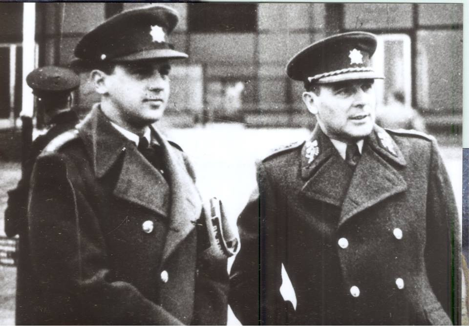 Heliodor Píka a Milan Píka krátko po vojne. Foto – archív M. P.