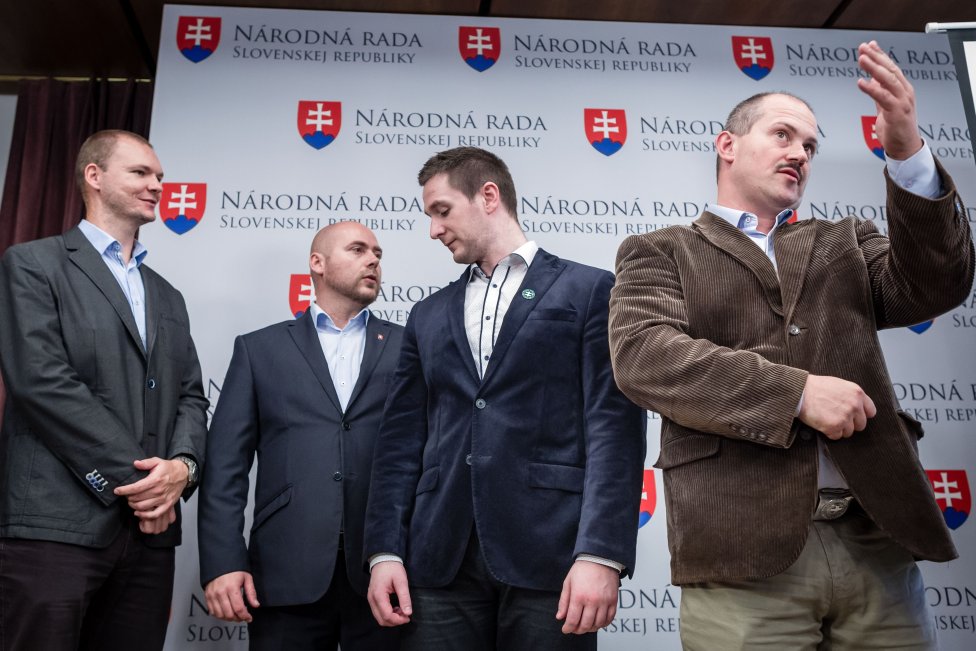 Lídri ĽSNS. Foto N – Tomáš Benedikovič