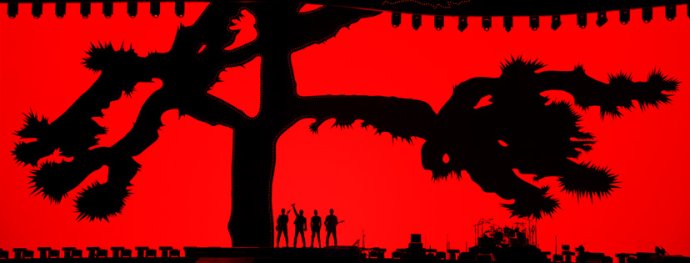 Na turné k The Joshua Tree si írska štvorica dala záležať aj na vizuáloch. Foto – u2.com