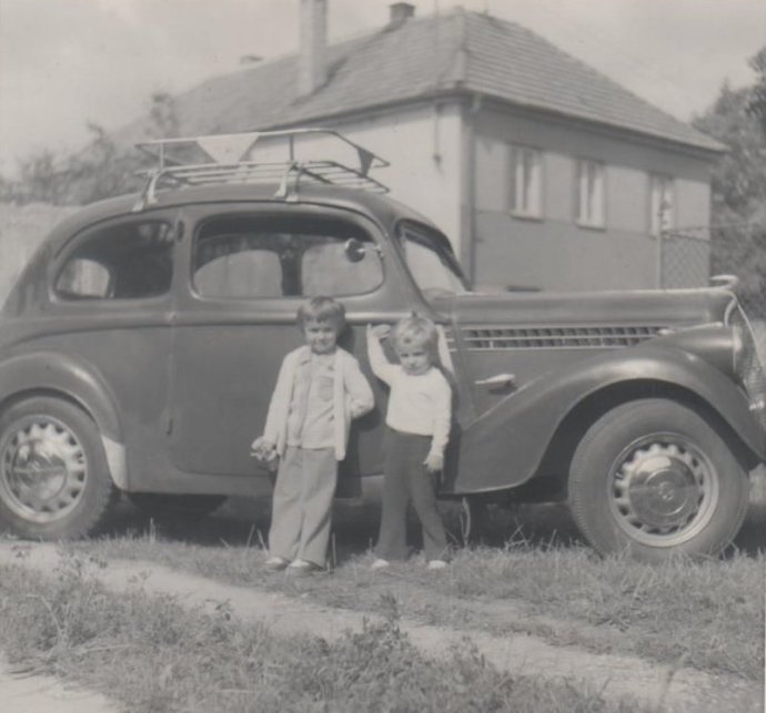 Zoliho Škoda Popular, model 1936. Foto – archív rodiny Patasy