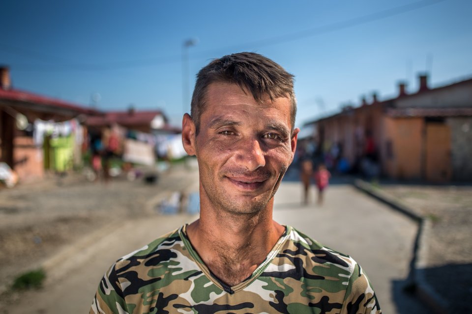 Milan Hudák je jednou z obetí razie v Moldave nad Bodvou. Foto N – Tomáš Benedikovič