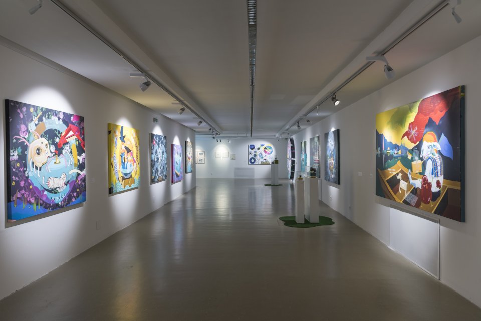 Výstava Error Erika Šilleho v bratislavskej Kunsthalle. Foto - Adam Šakový