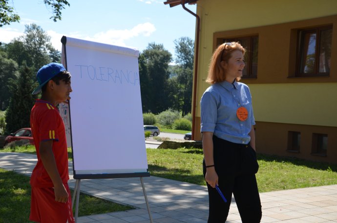 Letná škola v Markušovciach. Foto - Stanka Kubovičová a Bibiána Kleinová