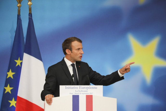 Francúzsky prezident Emmanuel Macron. Foto – TASR/AP