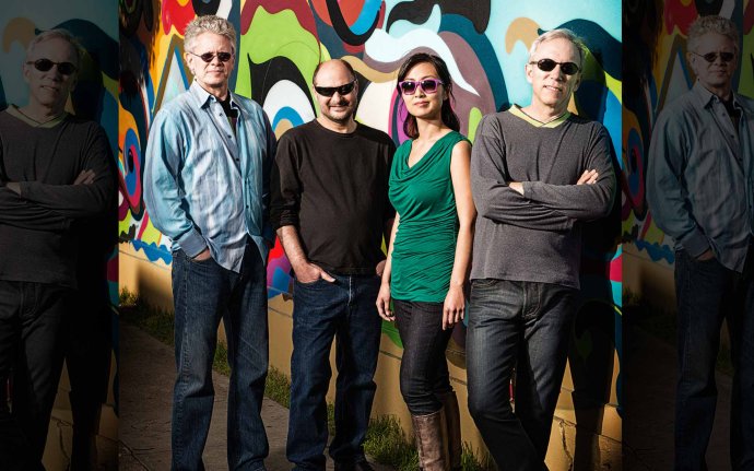 Kronos Quartet, zľava David Harrington, John Sherba, Sunny Yang a Hank Dutt. Foto - KQ
