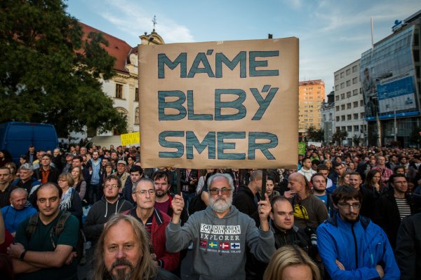 Veľký protikorupčný pochod (fotogaléria)