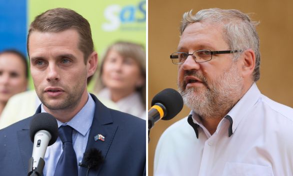 Martin Klus a Stanislav Mičev. Foto: TASR