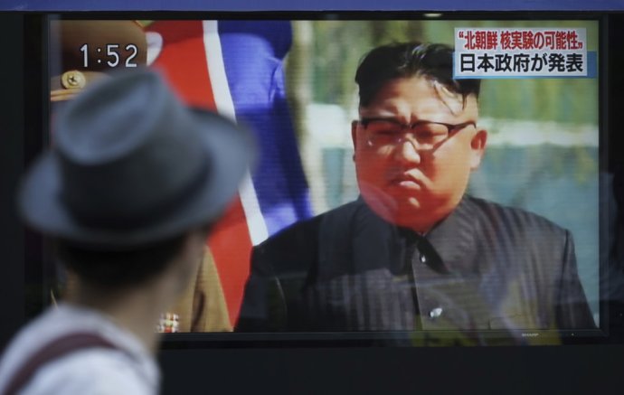 Kim po augustových sankciách svoje provokácie stupňuje ešte viac. Foto – TASR/AP