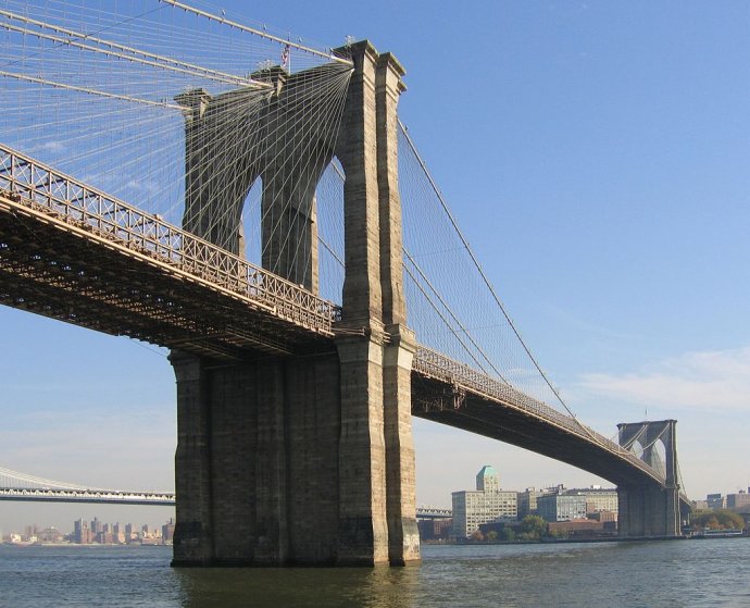 Brooklynský most. Foto - Wikipedia