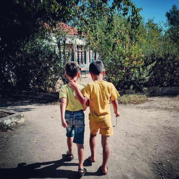 Deti v tábore v Termopylách sú prevažne zo Sýrie. Zdroj – Michaela Ujházyová