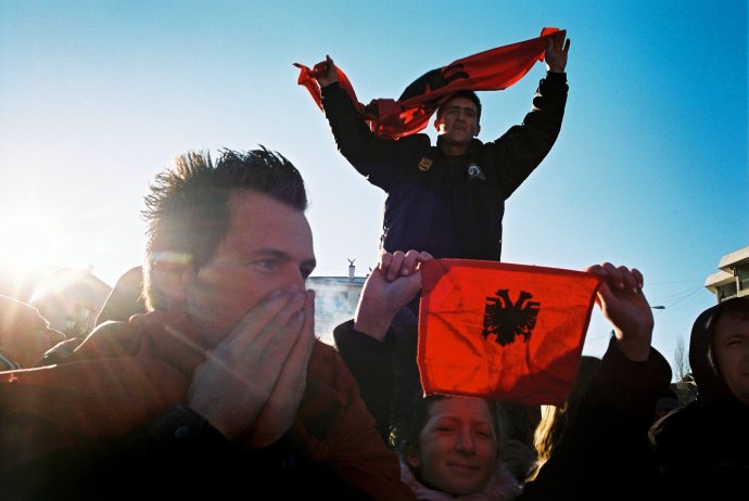 Oslavy nezávislosti Kosova. Foto – Andrej Bán