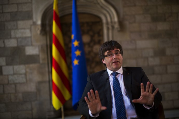 Carles Puigdemont. Foto – AP