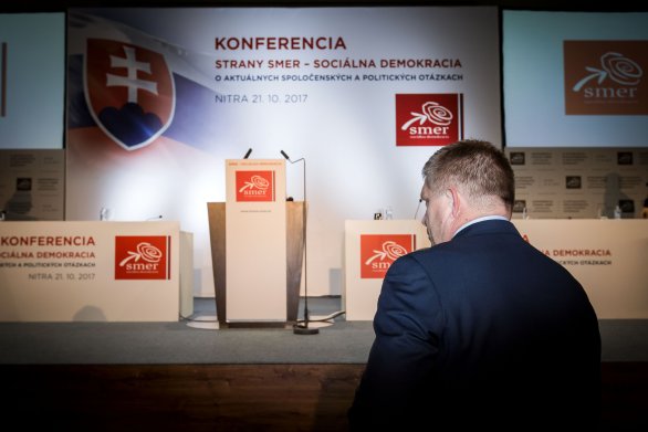 Robert Fico na sneme Smeru. Foto N – Tomáš Benedikovič